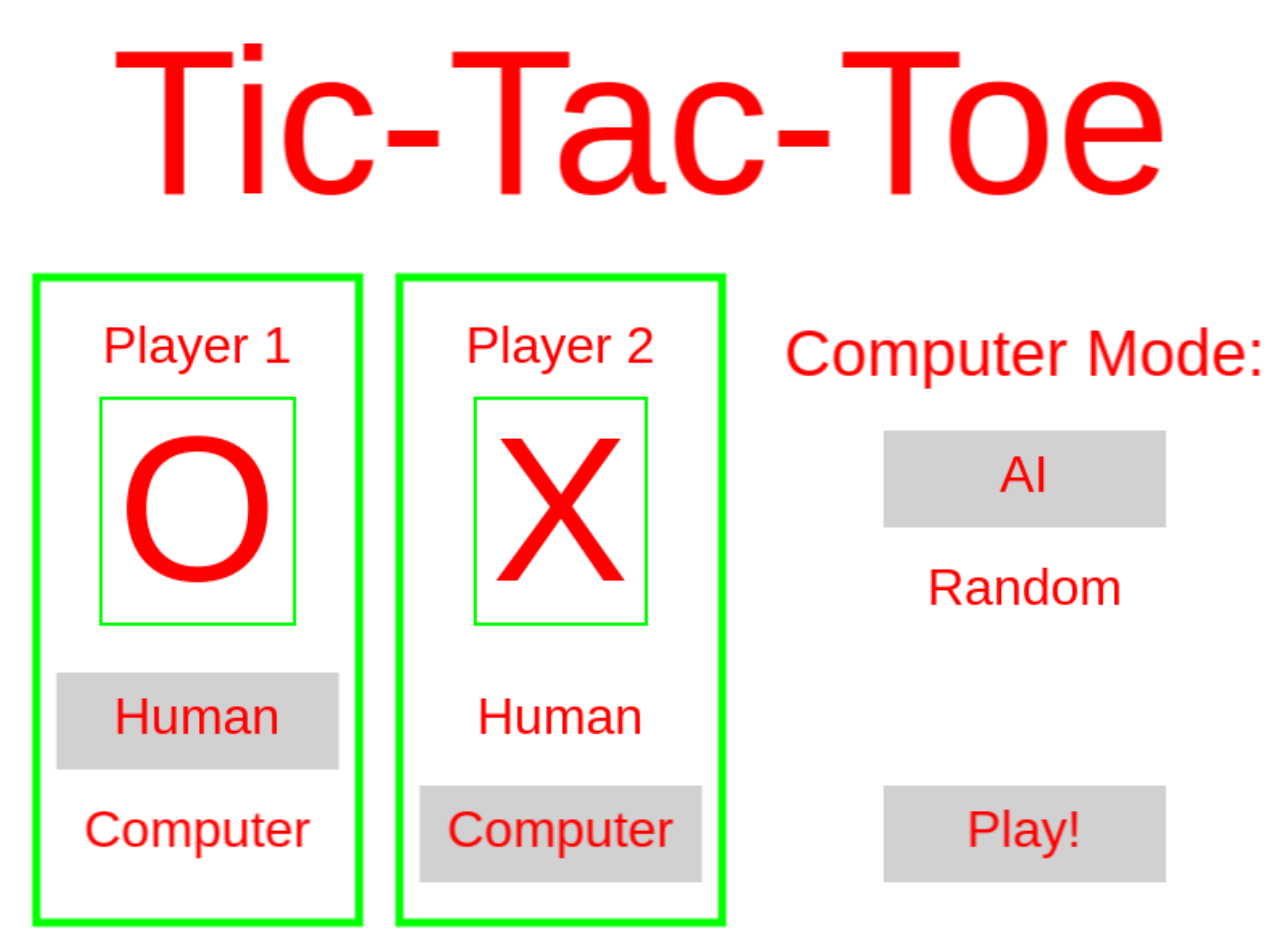 for Tic Tac Toe